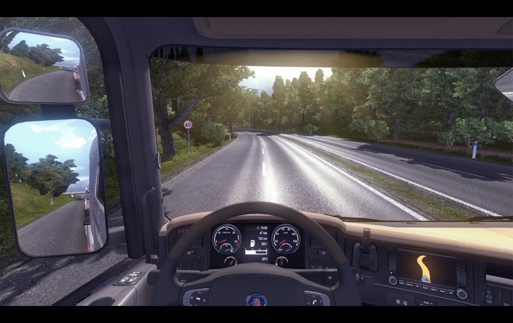 euro truck 2 simulator otobüs oyunu