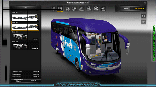Euro Truck Simulator 2 Marcopolo G7 1200 4×2 + İnterior Otobüs Modu